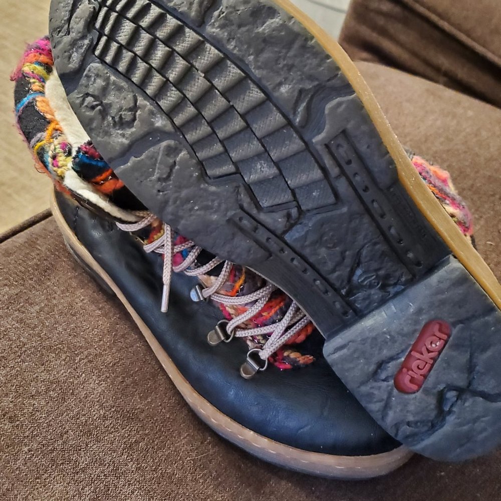 Reiker black shoes